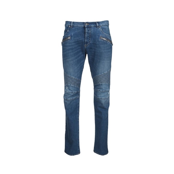 Balmain Other - BALMAIN ZIP TAPERED JEANS